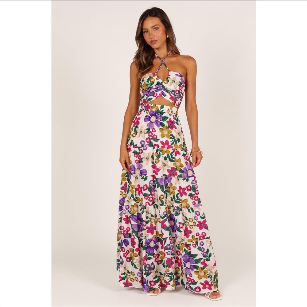 Petal & Pup Floral Maxi Dress - Multicolor